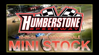 🏁 Humberstone Speedway 100524 MINI STOCK FEATURE RACE  THE GRAND FINALE [upl. by Mellisent450]