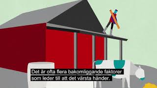 Dödliga händelser i arbetet  Fall från högre nivå [upl. by Gwendolin]