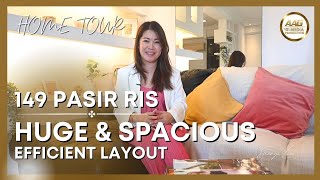 Singapore HDB Property Home Tour  149 Pasir Ris  4room 1130sqft by Sheryl Lim [upl. by Unity]