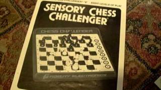 Vintage Sensory Chess Challenger Game [upl. by Atnoved]