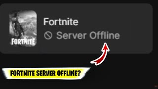 Fortnite SERVER OFFLINE 2024  Why is my Fortnite Server Offline  Server offline epic games [upl. by Nnylirret683]