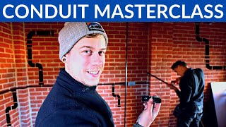 SPARKY CONDUIT MASTERCLASS  Electrician Life [upl. by Nilats]