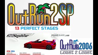 Outrun 2 SP 13 Perfect Stages  OutRun 2006 Coast 2 Coast [upl. by Novanod]