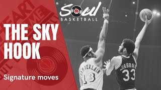 The Skyhook  KAREEM ABDULJABBAR  Basketball Signature Moves [upl. by Anialed]