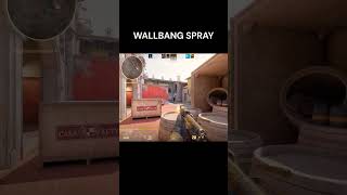 Ak Sprey Nasıl Atılır WALLBANG SPRAY cs2 csgo counterstrike gaming comeback csgoclips ak47❣️ [upl. by Gran655]