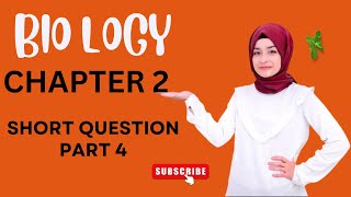 Biology class 10 chapter 2 short question  Punjab Board  Be Expert with Aqsa Anam [upl. by Aiuqal]