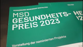 Die Preisträgerinnen des MSD Gesundheitspreis 2023 [upl. by Zobe]