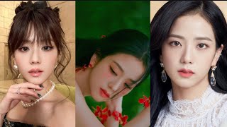 Jisoo flower makeup tutorial 💄💐✨ [upl. by Aurea]