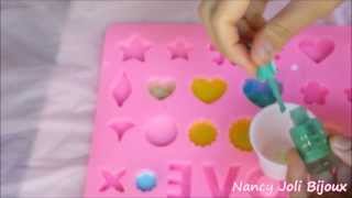 Come colorare la resina con gli smalti per unghie  Resin Nail Polish [upl. by Nivra173]