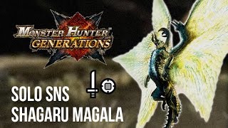 MHGen  6★ Village  Advanced Shagaru Magala  346quot11  SnS [upl. by Eesdnil]