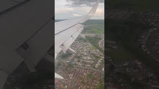 Landing view at Glasgow airport [upl. by Whorton19]