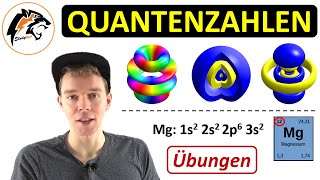 QUANTENZAHLEN bestimmen  Übungen [upl. by Zindman]