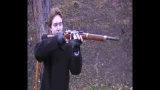 Shooting Gras 1874 Artillery Carbine Shortest version [upl. by Hayilaa]