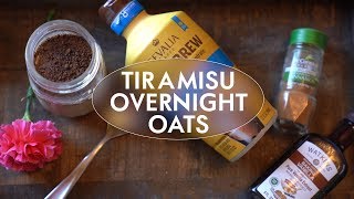 Tiramisu Protein Overnight Oats [upl. by Halie]