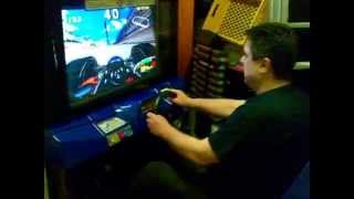 M2Emulator  Sega Indy 500 Deluxe Cabinet [upl. by Hannahs857]