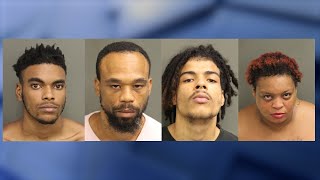 4 arrested after woman kidnapped stuffed in dog cage in Florida deputies say [upl. by Ehcropal119]