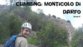 Climbing alla falesia del Monticolo di Darfo [upl. by Allac]