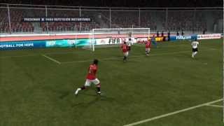 FIFA 12  Manchester United vs Valencia CF Narradores Latinos [upl. by Esilrahc]