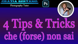 4 TIPS amp TRICKS che forse non conosci per risparmiare tempo su Photoshop [upl. by Nosyaj308]