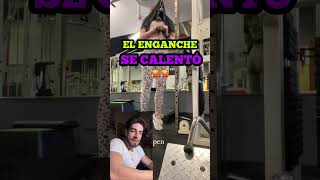 UN ENGANCHE CALENTÓN🥵😵‍💫 gymfail humor shortvideo [upl. by Derdle767]