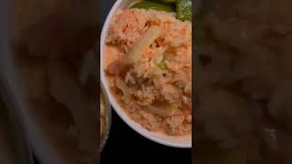 ASMR THAI COCONUT 🥥🍚 CURRY asmreating mukbang foodie food [upl. by Leticia187]