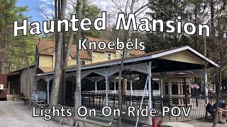 Haunted Mansion at Knoebels Lights On POV [upl. by Ailaroc345]