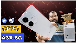 Oppo A3X 5G Unboxing and Review  Dimensity 6300  120Hz Ultra Brightness 🔆  IP54 Resistance 🔥🔥 [upl. by Elizabet574]