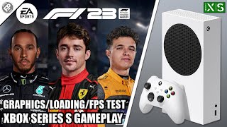 F1 23  Xbox Series S Gameplay  FPS Test [upl. by Keynes]