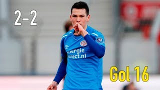 GOLAZO De Hirving Lozano vs Roda  180418  HD [upl. by Ardrey]