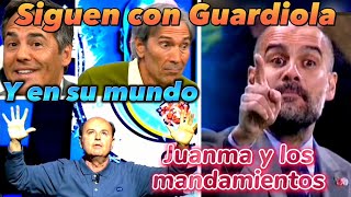 Lobo Carrasco y Marçal Lorente se quedan sin argumentos sobre Guardiola en el Chiringuito [upl. by Iliak]