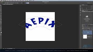 Ferramenta para distorcer textos no Photoshop [upl. by Mirabella]