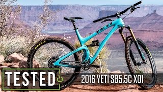 TESTED  2016 Yeti SB55c 29er [upl. by Genisia]