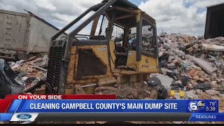 Cleaning Campbell Countys main dump site [upl. by Dnarud]