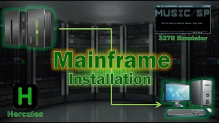 Mainfraame Installation in Personal Laptop  Hercules  3270 Emulator Terminal  StudyStool [upl. by Yeldah]