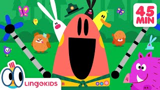 WELCOME TO LINGOCAMP 🏕️🎶  More Summer Camp Songs for Kids  Lingokids [upl. by Marcie954]