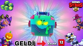 GÜNCELLEME VE KUTULAR GELDİ 12 YAZDI GİZEMLİ KOSTÜM VERDİ  BRAWL STARS [upl. by Attenwahs]