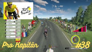 Tour de France 2023  Pro Kapitän 38  Lüttich Bastogne Lüttich [upl. by Klein]