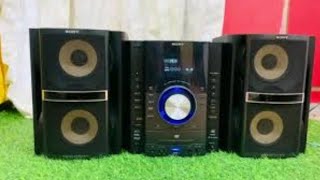 SONY SSGZR77D sound systemlow bass testUltra bass test songs musicloverviralvideospeakercheck [upl. by Eerol]