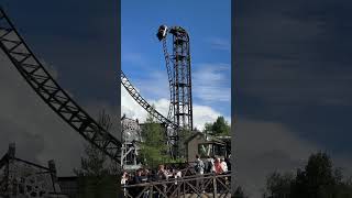 100 Degrees Down  Saw The Ride Thorpe Park  Gerstlauer Euro Fighter  Chertsey UK [upl. by Ferri]