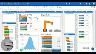 Streamsheets  merging MQTT streams and expose them as OPC UA server [upl. by Ramoj]