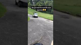 This Might Be The Biggest Golf Cart Fail Ever [upl. by Stannfield]