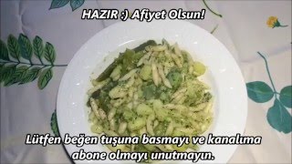 FESLEĞENLİ SOS  Pesto Sos [upl. by Aihsat]