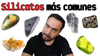 ¿Cuales son los Tipos de SILICATOS MÁS COMUNES  Ejemplos de silicatos minerales [upl. by Bernardi609]