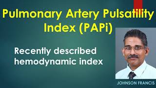 Pulmonary Artery Pulsatility Index [upl. by Ednargel]