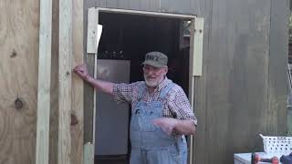 How We Built A Door For The Outdoor Kitchen Quick amp Easy  All About Living [upl. by Pasahow]