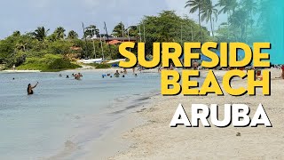 Explore the Beauty of Surfside Beach in Aruba [upl. by Ordnasil880]