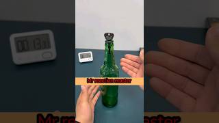 How to put the key inside the bottle Puzzle solve shorts puzzle [upl. by Ruelu]