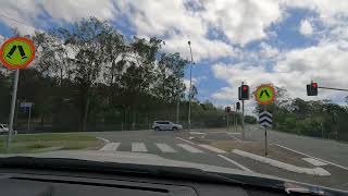 Driving around Mudgeeraba Gold CoastQueenslandAustralia [upl. by Brightman]