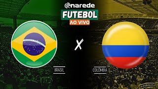 BRASIL X COLOMBIA AO VIVO  FUTEBOL FEMININO  AMISTOSO [upl. by Pellet485]