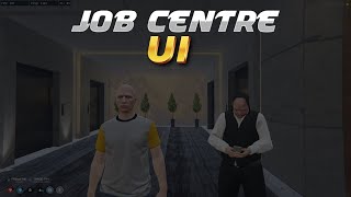 QBESX JOB CENTRE UI FREE  FiveM Roleplay Scripts  FiveM Tutorial 2024  MJ DEVELOPMENT [upl. by Breen180]